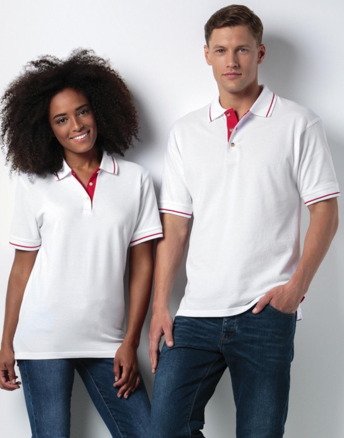 UniformeBucatari.ro - Tricou polo pique cu maneca scurta si insertii contrast, de dama