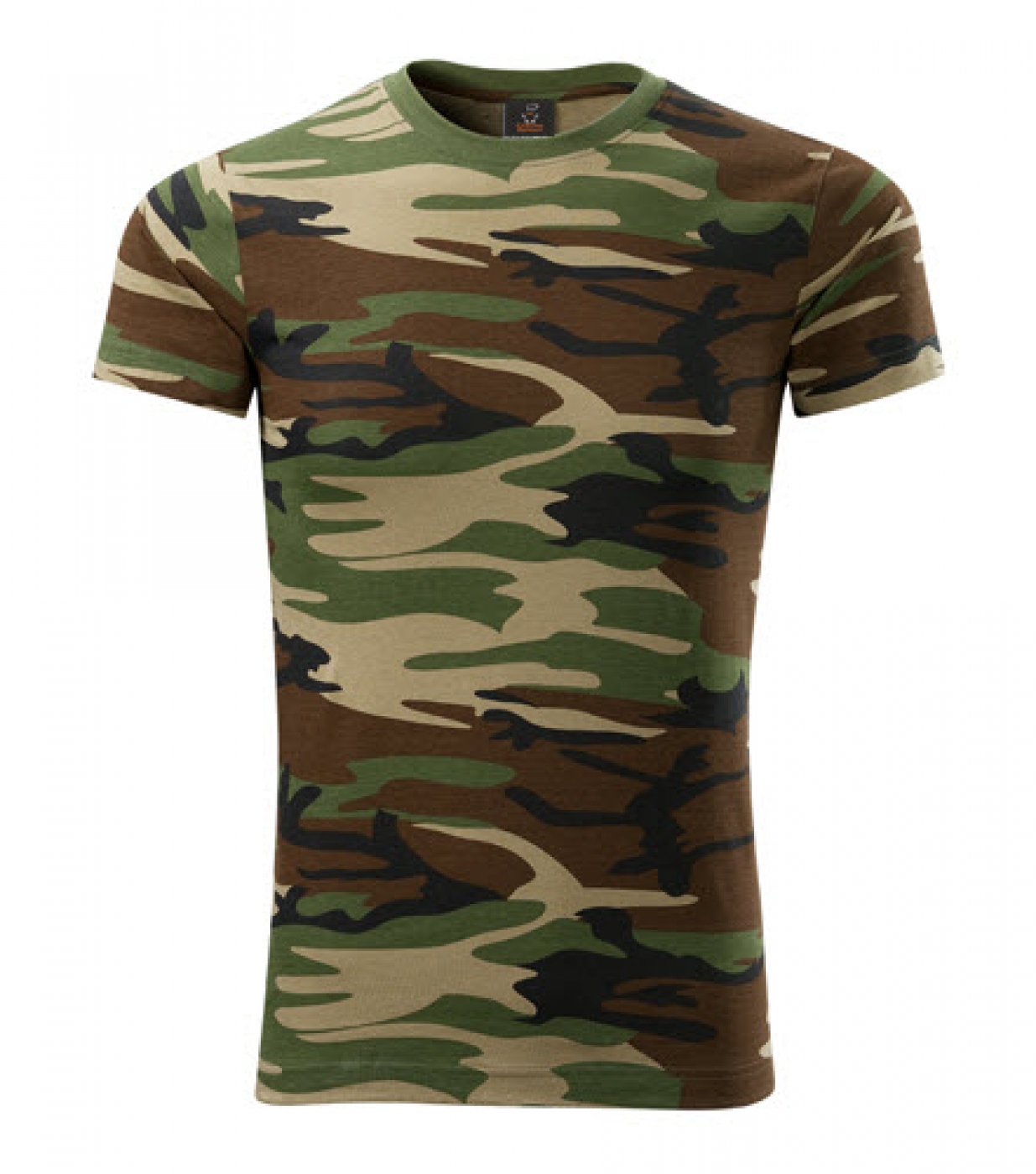Tricou camuflaj, din bumbac, model unisex Tricou camuflaj, din bumbac, model unisex