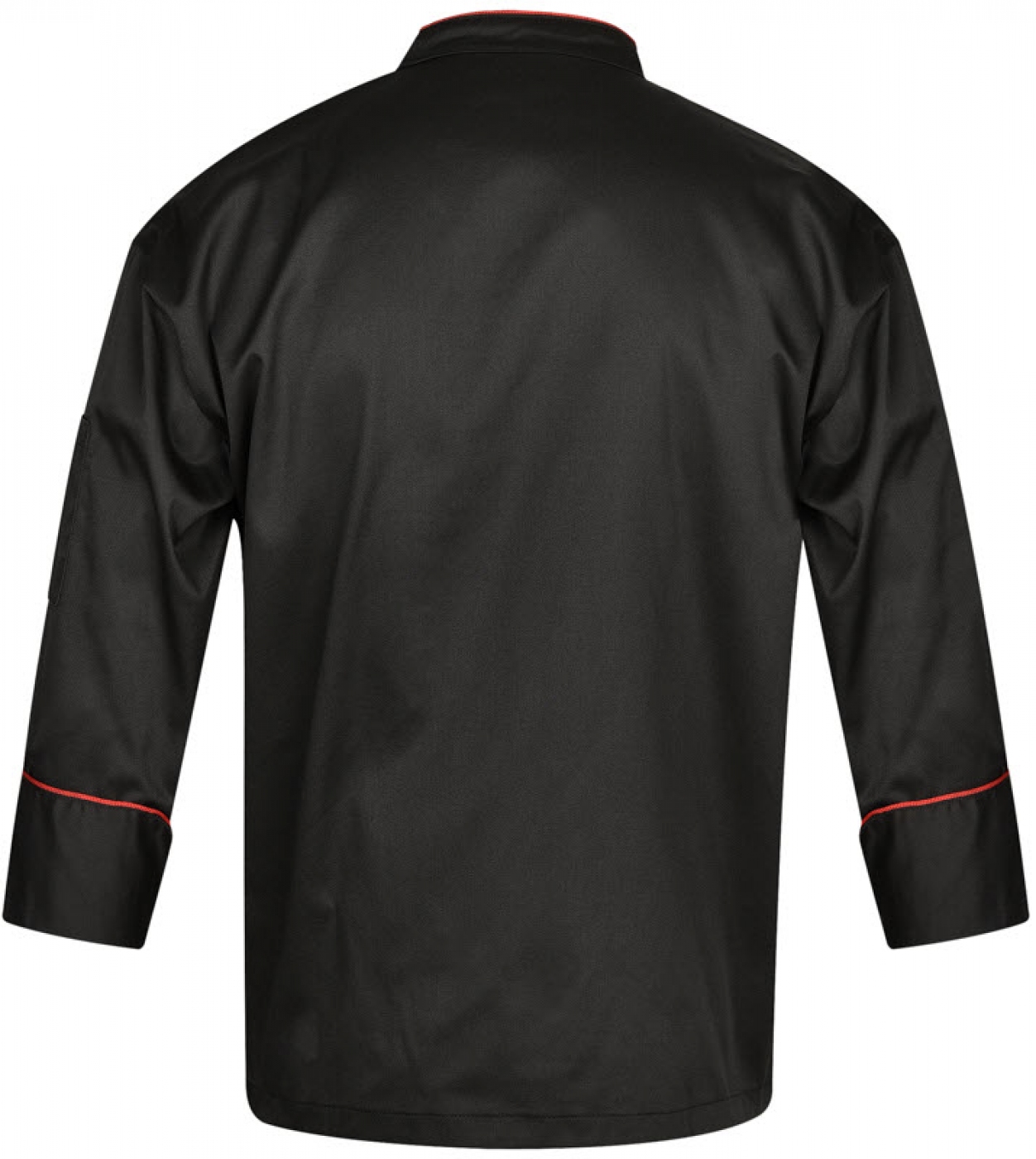 UniformeBucatari.ro - Jacheta tip tunica bucatar, model clasic cu vipusca si butoni, culoare neagra