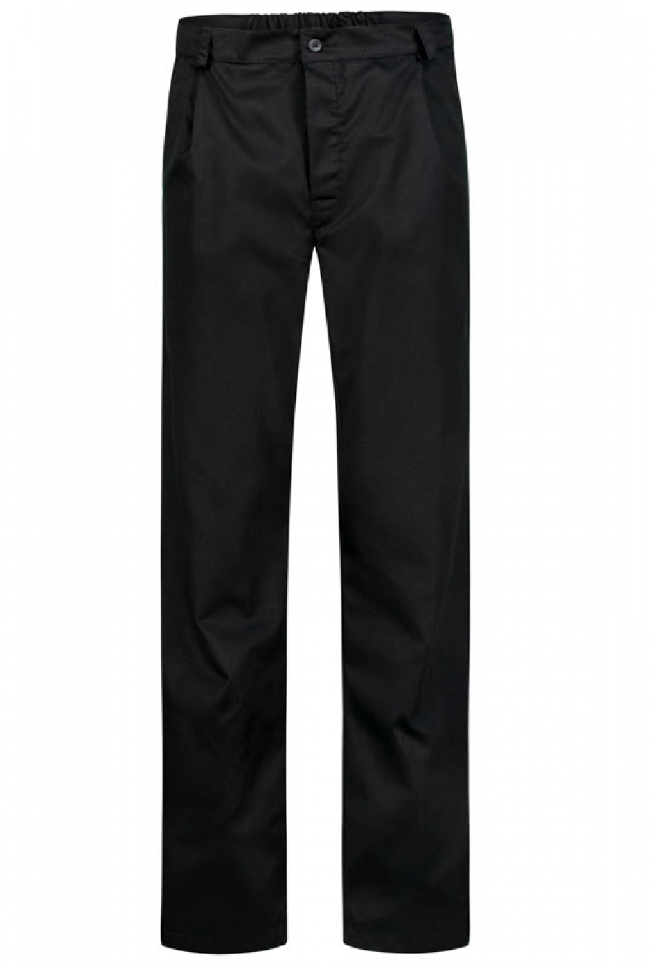 Pantalon bucatar, model cu fermoar, buzunare interioare si elastic la spate, de barbat