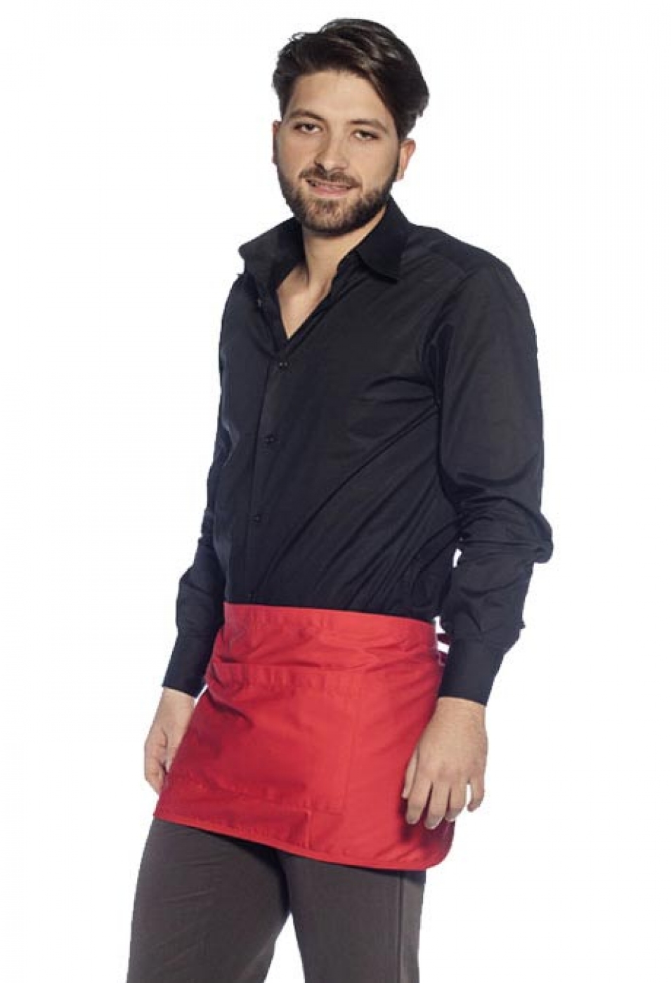 UniformeBucatari.ro - Sort tip fusta pentru bucatar sau chef bucatar cu buzunar central, unisex