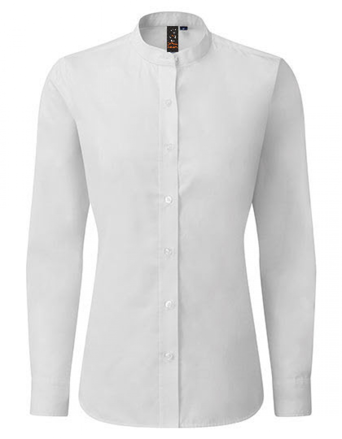 UniformeBucatari.ro - Camasa ospatar, cu guler tunica, model slim fit, dama