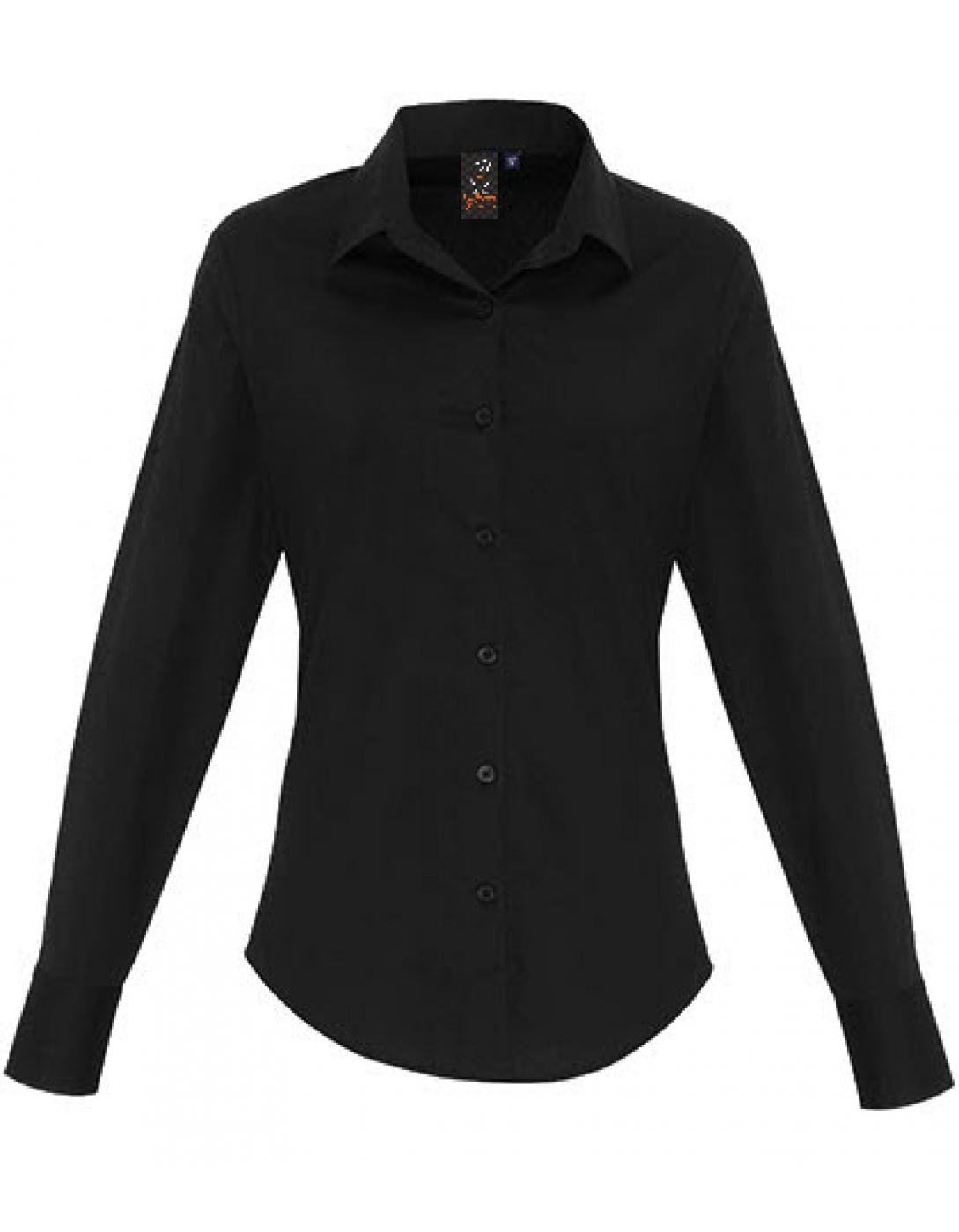 UniformeBucatari.ro - Camasa ospatar, cu guler drept, model stretch fit, dama