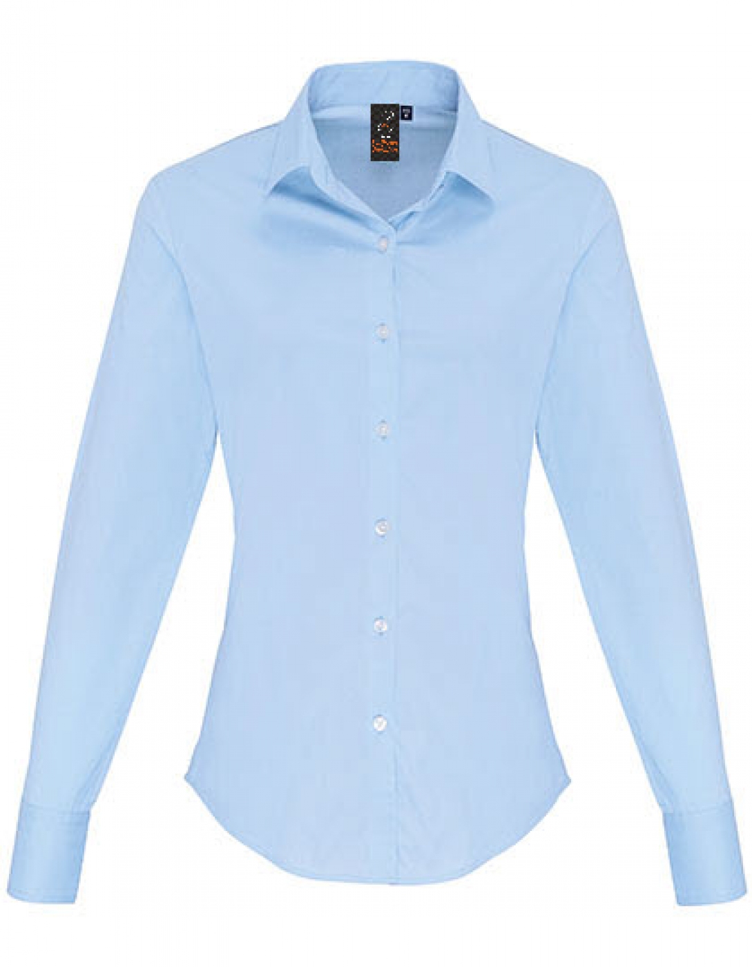 UniformeBucatari.ro - Camasa ospatar, cu guler drept, model stretch fit, dama