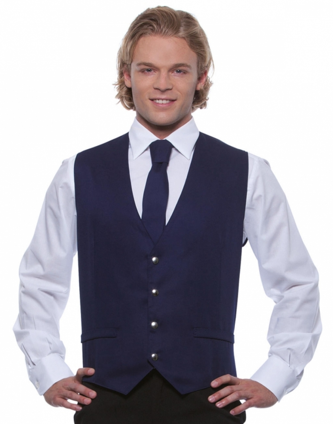 Uniforme Ospatari - Vesta ospatar | Model clasic cambrat de barbat