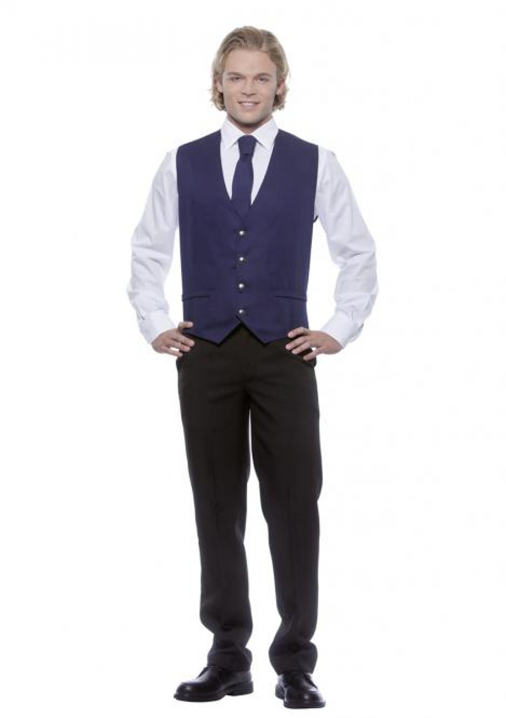 Uniforme Ospatari - Vesta ospatar | Model clasic cambrat de barbat