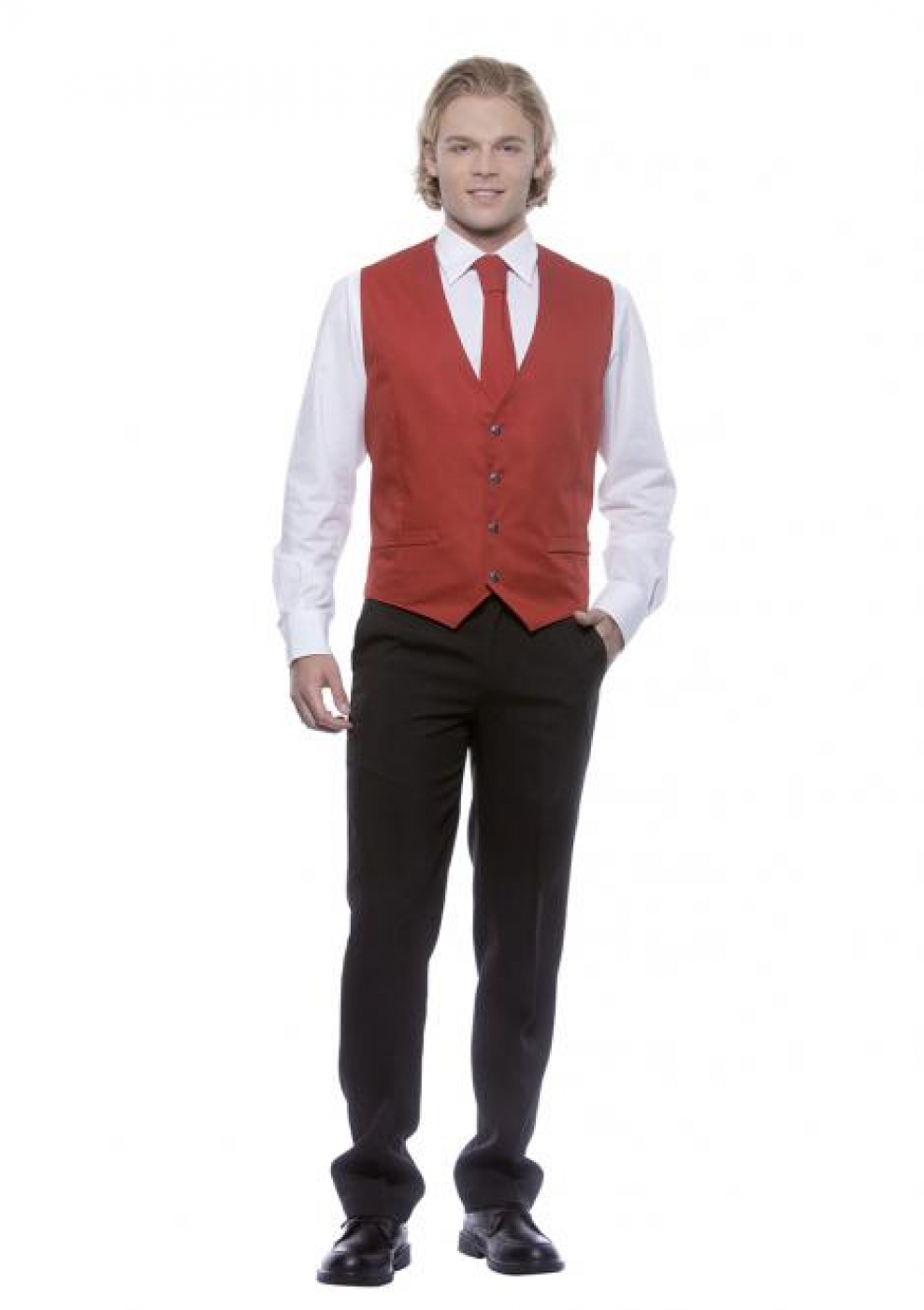 Uniforme Ospatari - Vesta ospatar | Model clasic cambrat de barbat