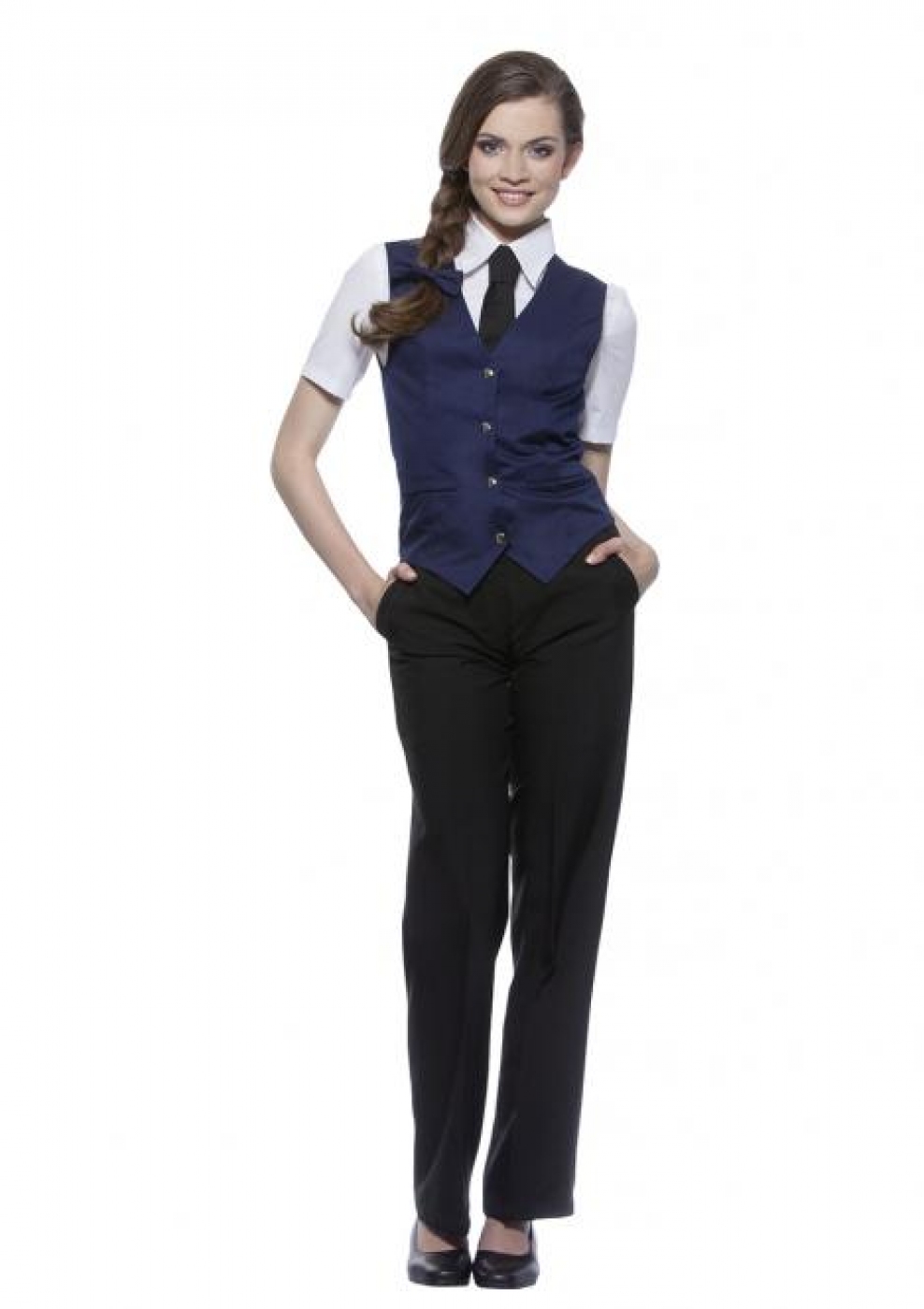 Uniforme Ospatari - Vesta ospatar | Model clasic cambrat de dama