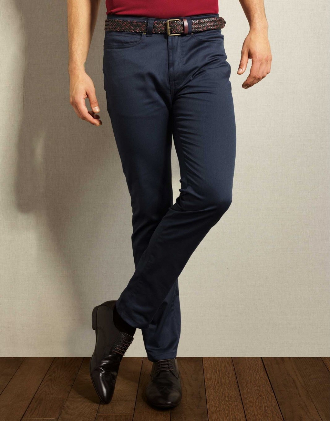 Uniforme Ospatari - Pantaloni ospatar, model chino clasic, de barbat