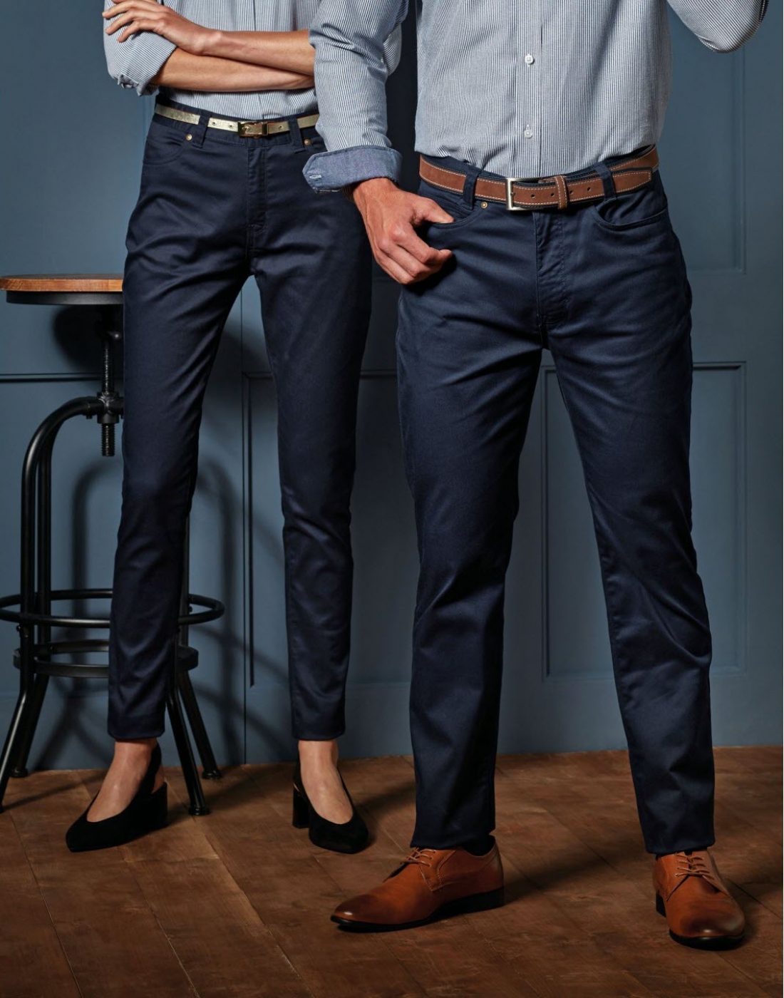 Uniforme Ospatari - Pantaloni ospatar, model chino clasic, de dama