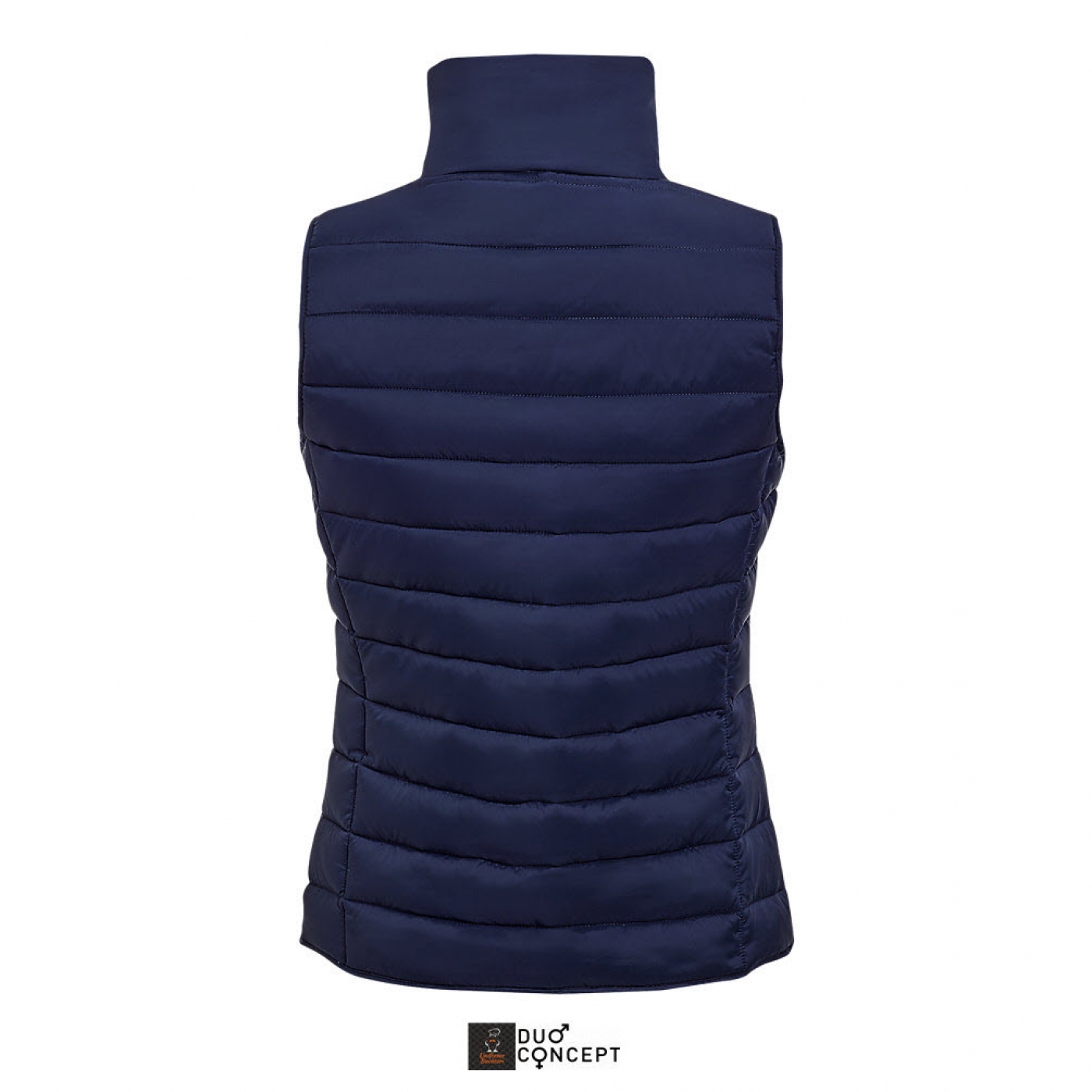 Uniforme Restaurant - Vesta ospatar, usoara din fas cu guler inalt, model dama