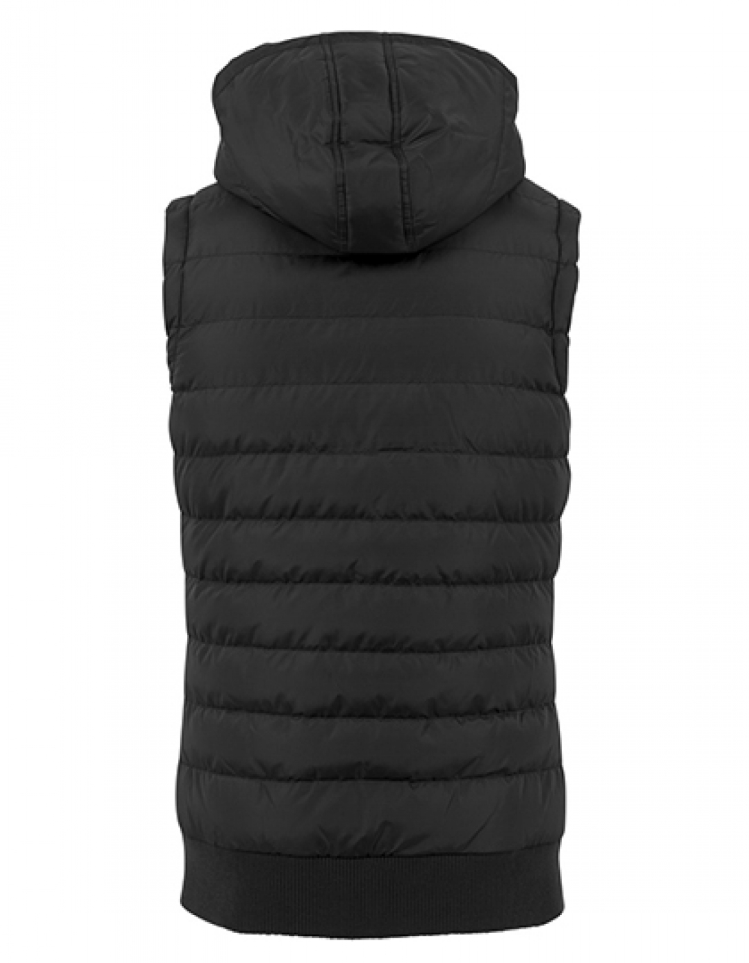Uniforme Restaurant - Vesta ospatar, din fas cu gluga si elastic in talie, model barbat