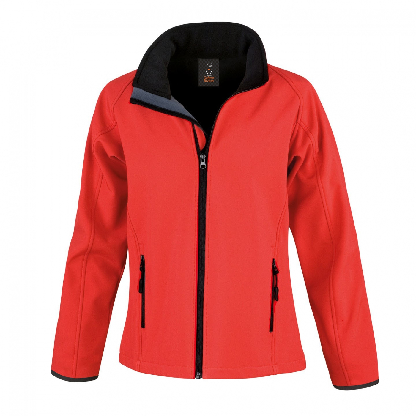 UniformeBucatari.ro - Jacheta ospatari, model softshell cu polar, pentru vreme rece, de dama