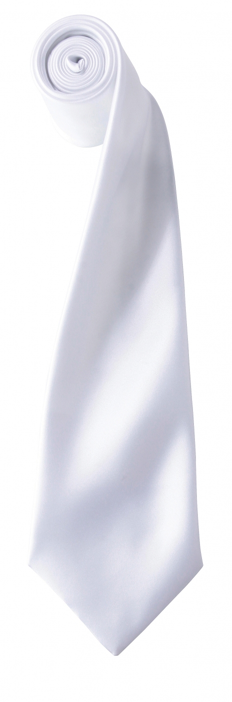 Uniforme Receptioneri - Cravata uni din satin lucios pentru receptioner hotel