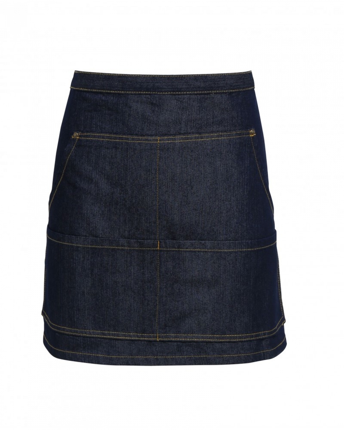 Uniforme Ospatari - Sort scurt din jeans cu 4 buzunare centrale, unisex