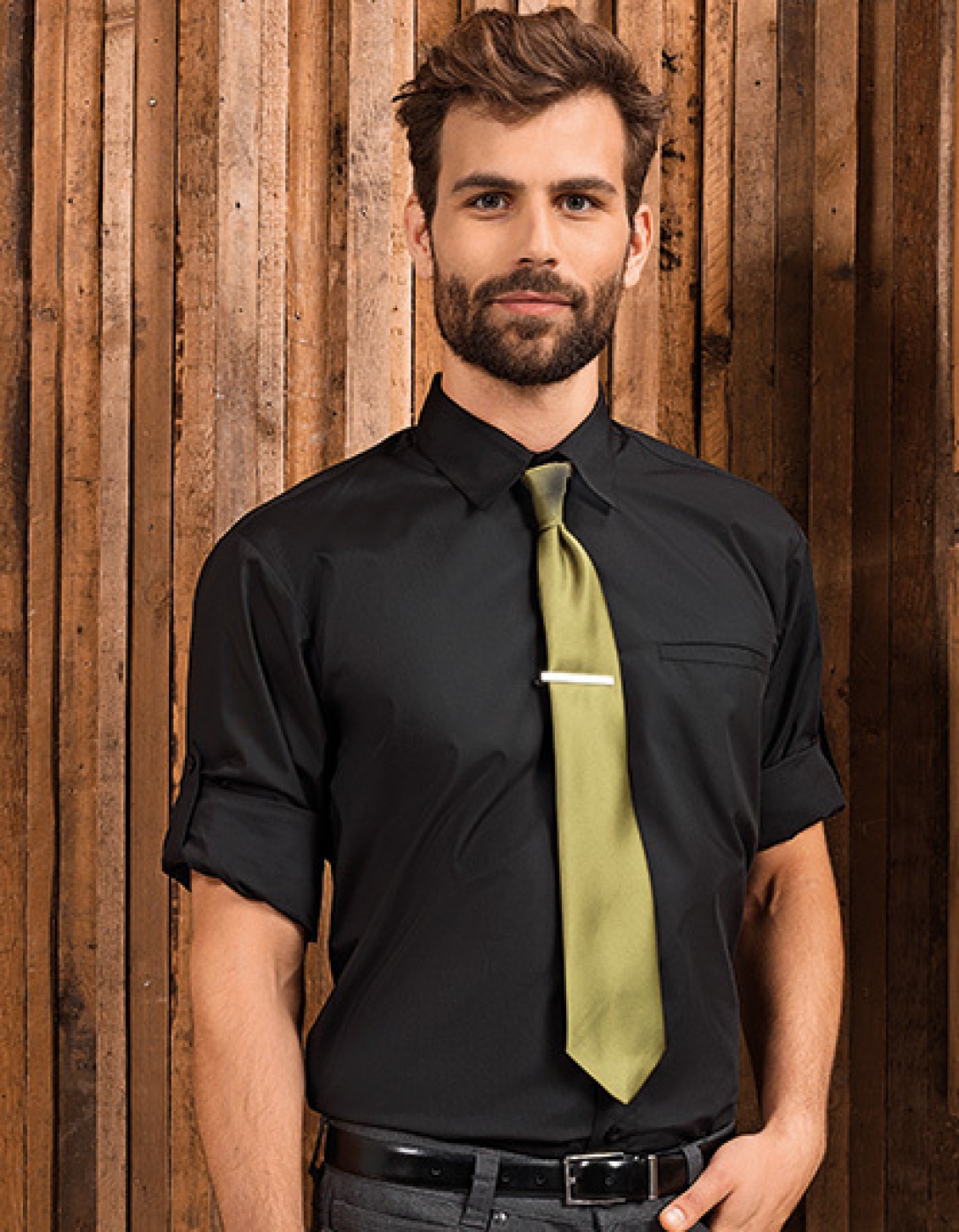 Uniforme Ospatari - Camasa ospatar, regular fit maneci reglabile, de barbat