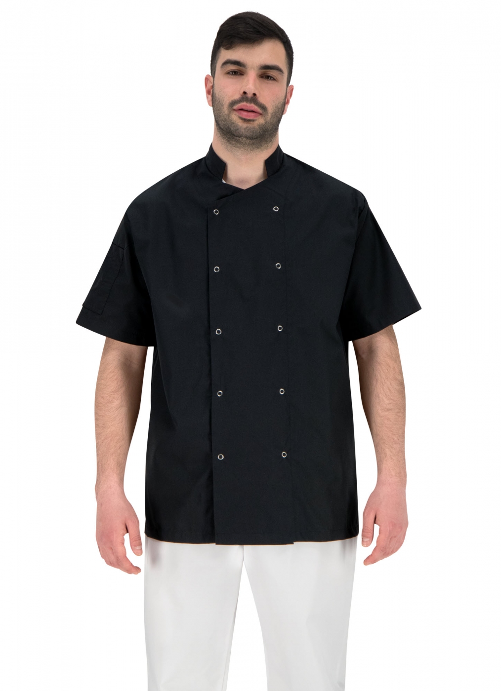UniformeBucatari.ro - Jacheta tip tunica bucatar, model clasic cu capse, unisex