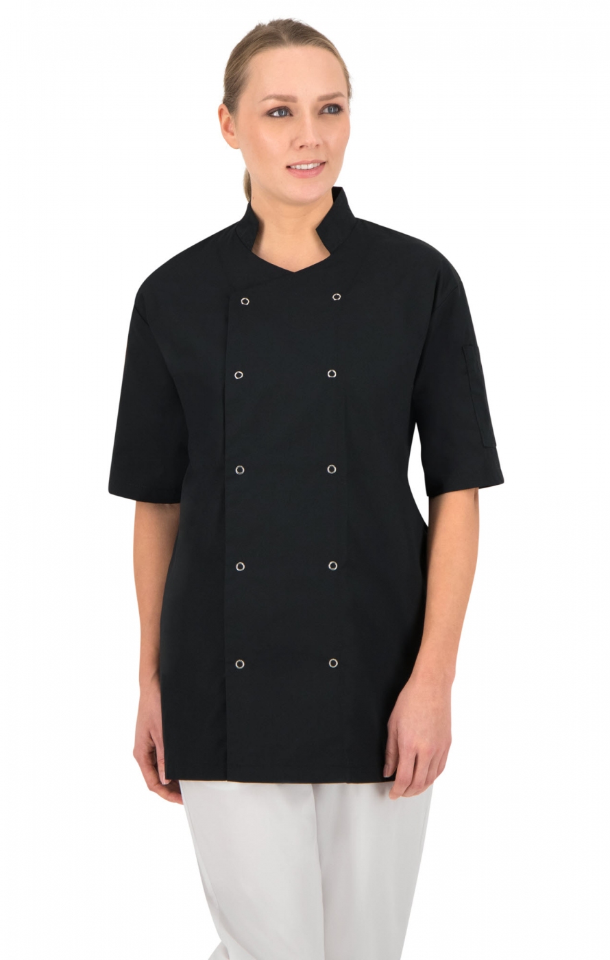 UniformeBucatari.ro - Jacheta tip tunica bucatar, model clasic cu capse, unisex