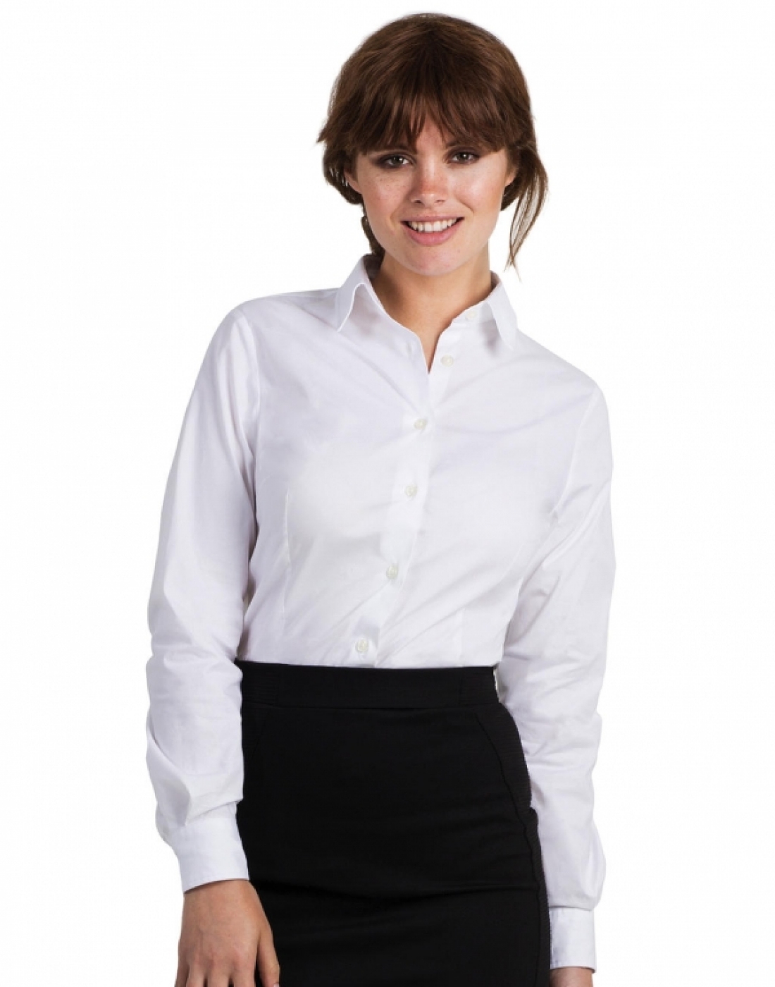 Uniforme Receptioneri - Camasa receptioner, model Premium cu maneca lunga, de dama