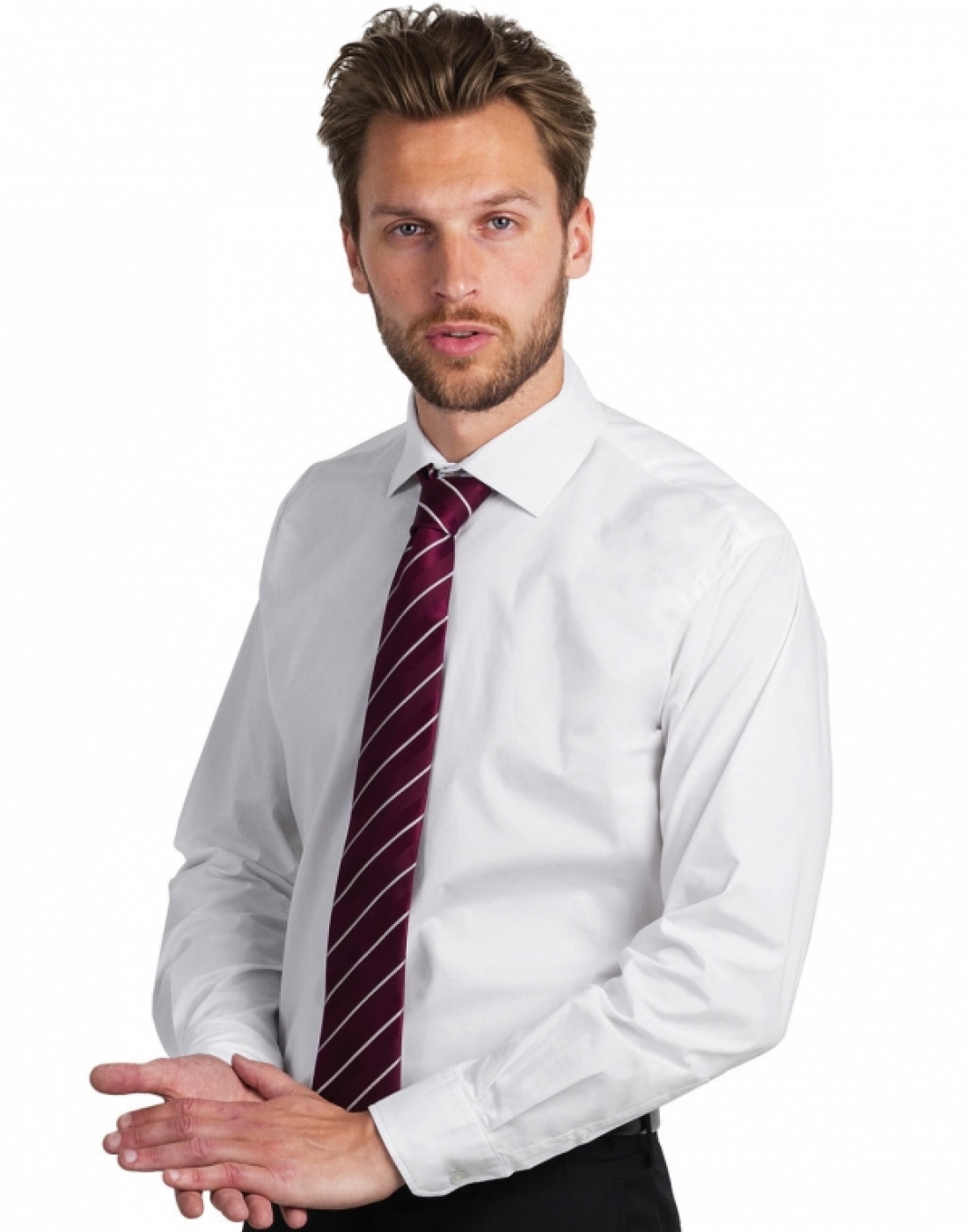 Uniforme Receptioneri - Camasa receptioner, model Premium cu maneca lunga, barbat