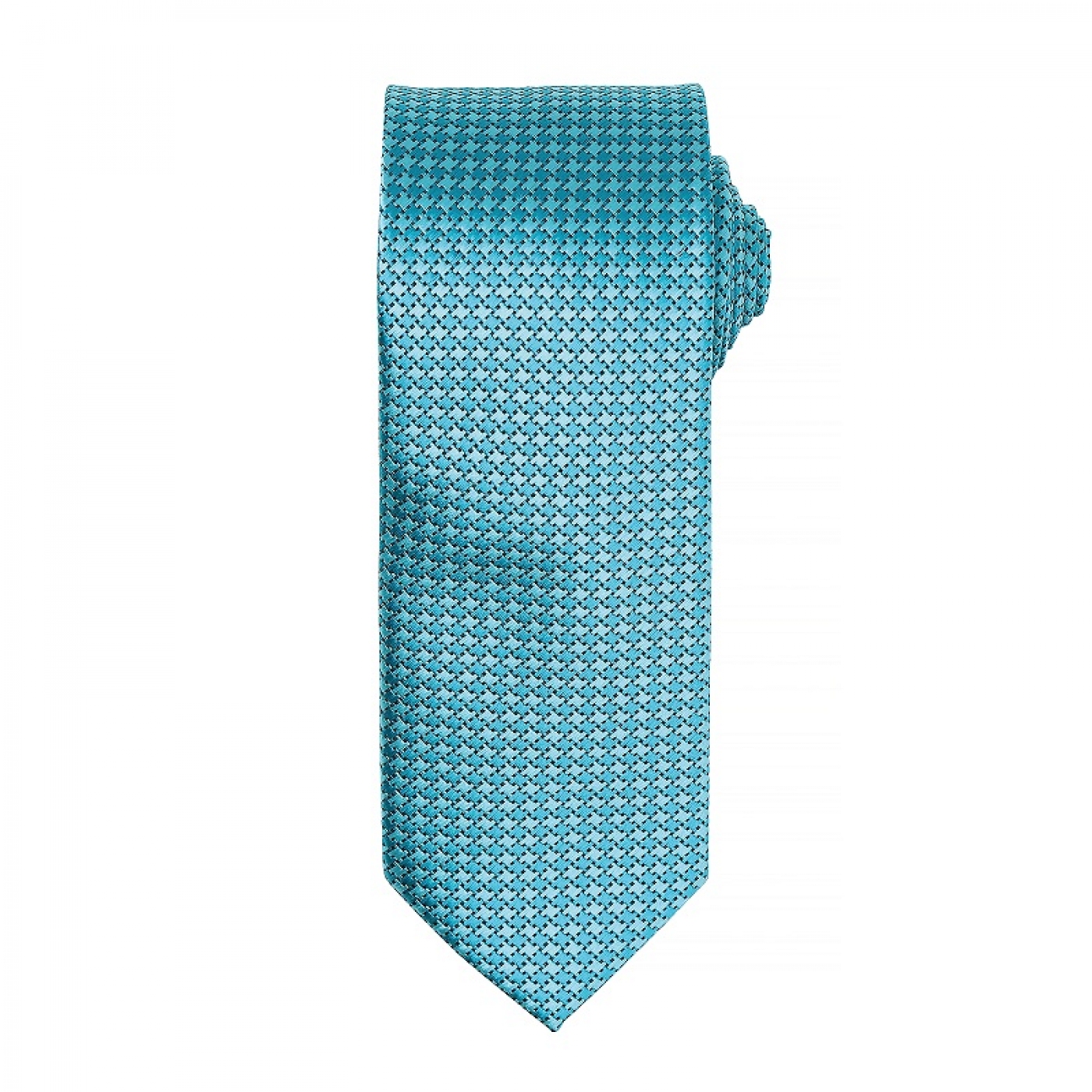 Uniforme Receptioneri - Cravata lata cu imprimeu pepit pentru receptioner hotel