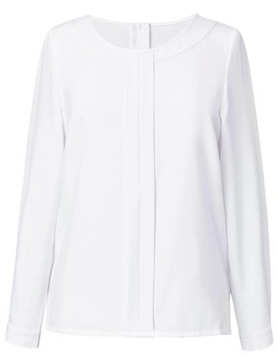Uniforme Receptioneri - Bluza de dama cu maneca lunga, guler barcuta si fermoar la spate
