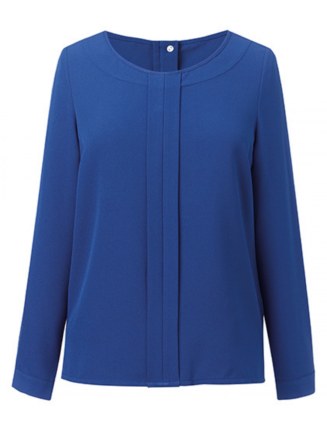 Uniforme Receptioneri - Bluza de dama, subtire cu maneca lunga, guler barcuta si fermoar la spate