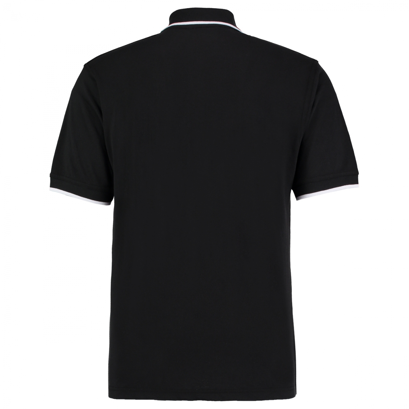 Uniforme Receptie Hotel - Tricou polo cu guler si maneci scurte contrast, barbat
