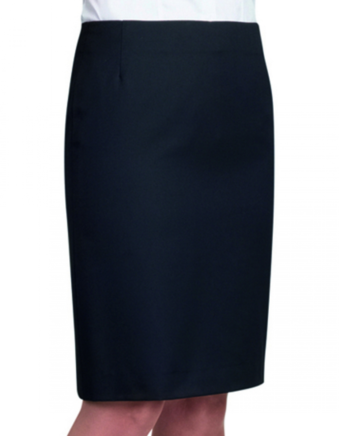 Uniforme Receptie - Fusta receptioner hotel, model clasic pana la genunchi, slim fit
