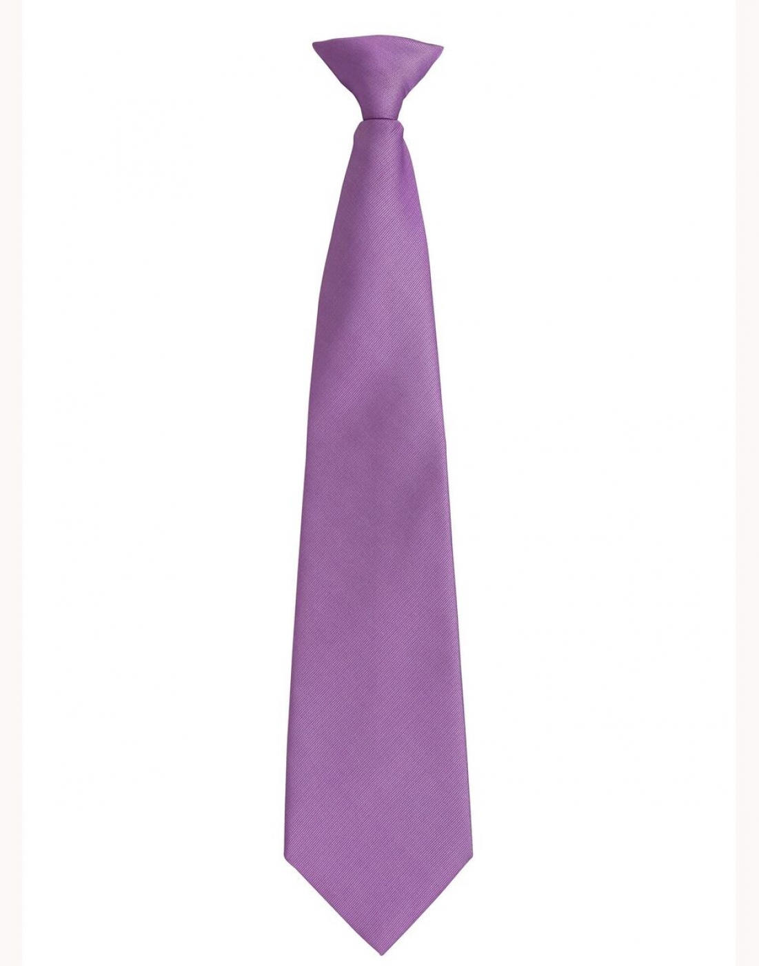 Uniforme Receptioneri - Cravata cu clip din satin mat pentru receptioner hotel