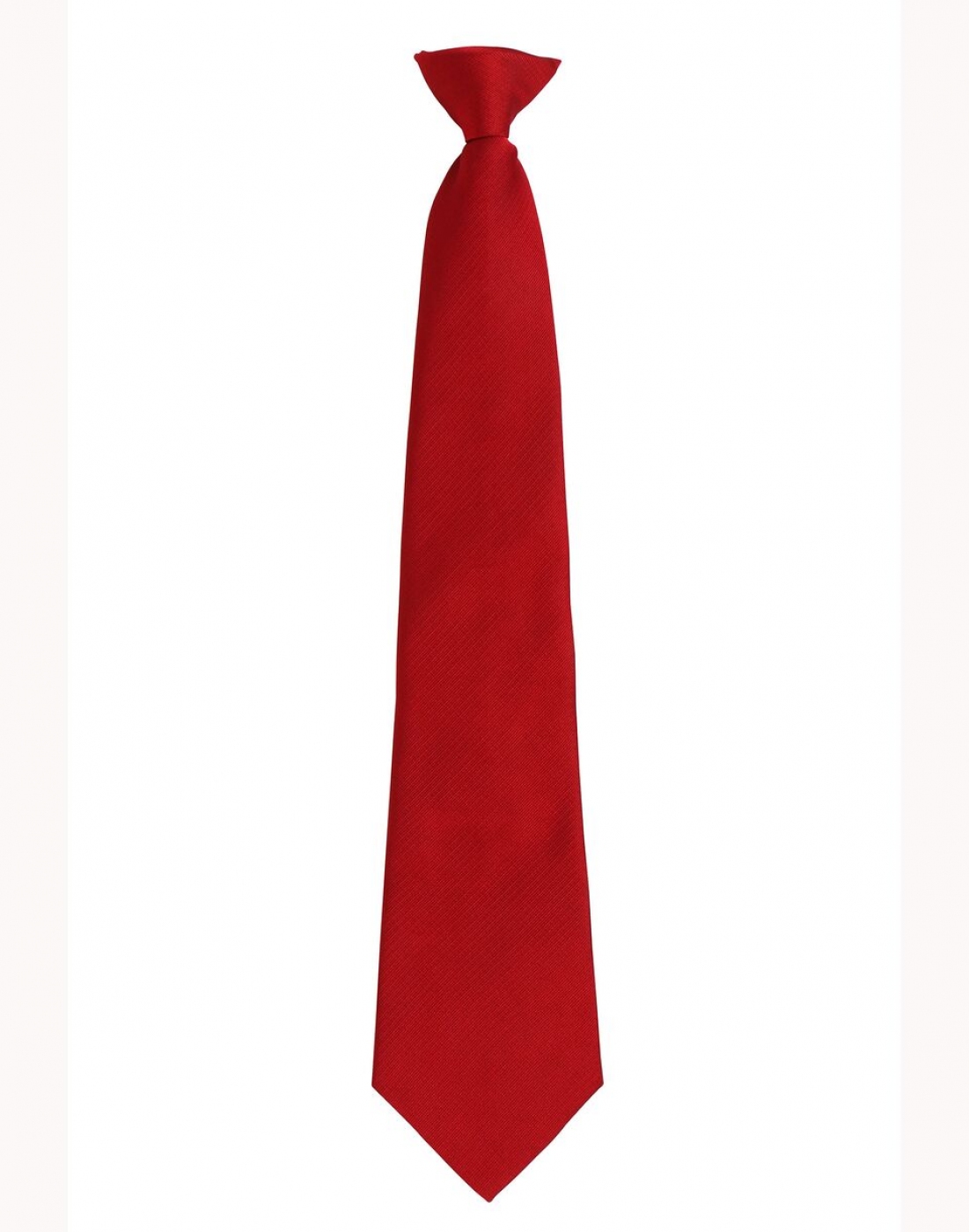 Uniforme Receptioneri - Cravata cu clip din satin mat pentru receptioner hotel