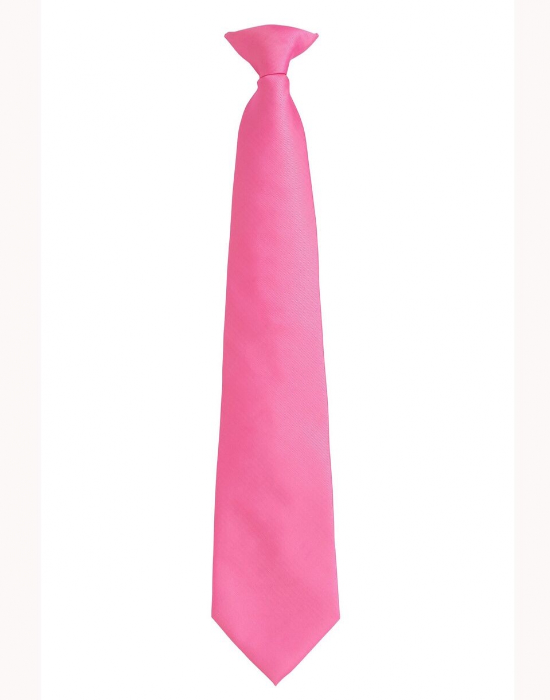 Uniforme Receptioneri - Cravata cu clip din satin mat pentru receptioner hotel