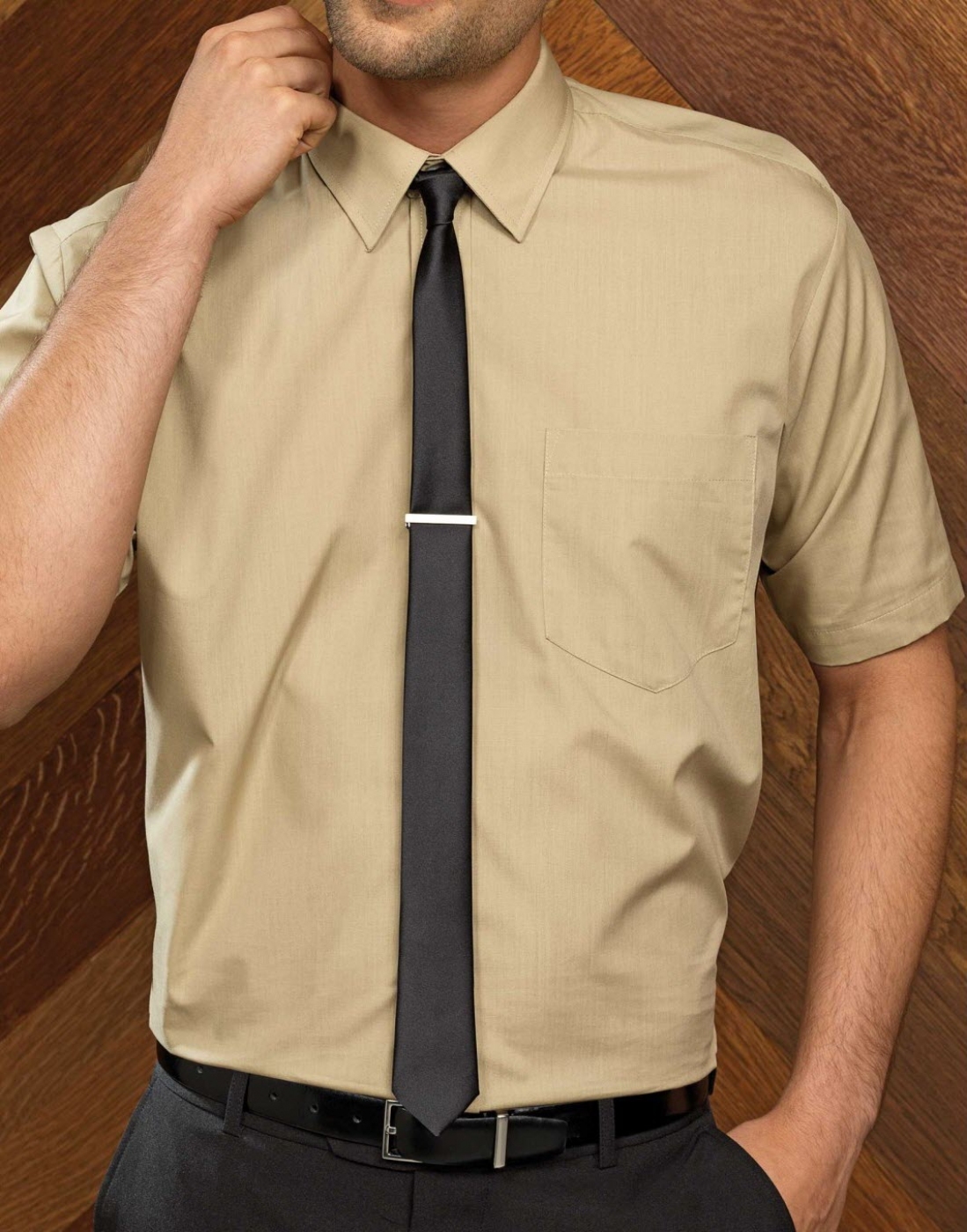 Uniforme Receptioneri - Cravata ingusta uni din satin pentru receptioner hotel