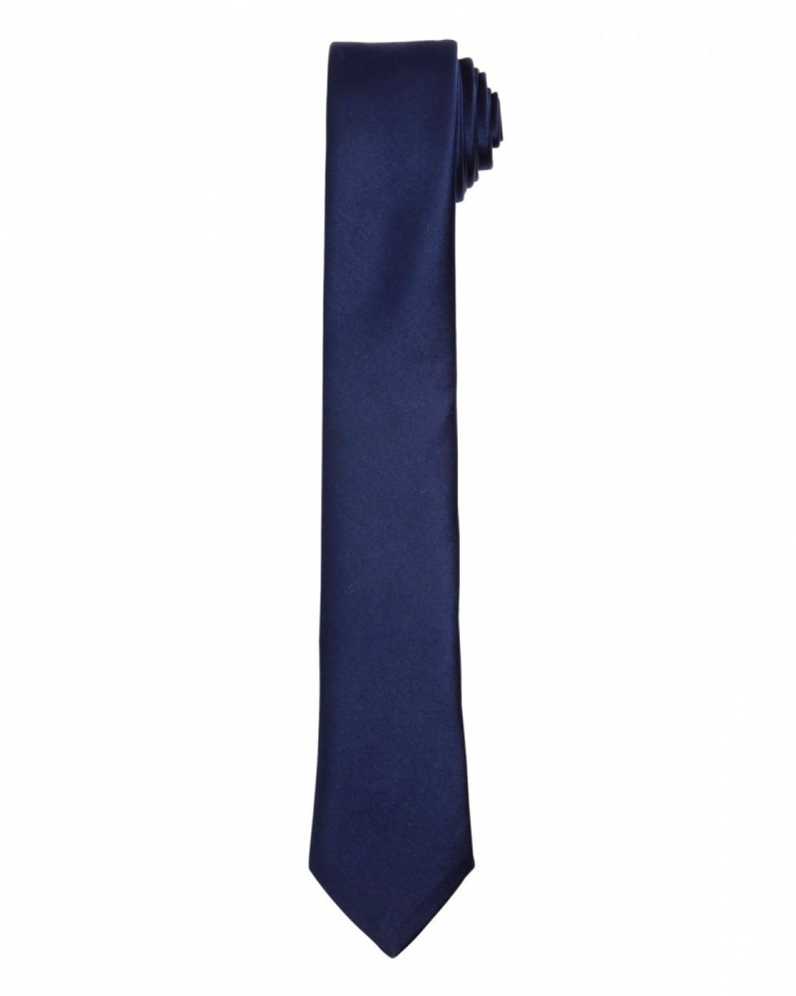 Uniforme Receptioneri - Cravata ingusta uni din satin pentru receptioner hotel