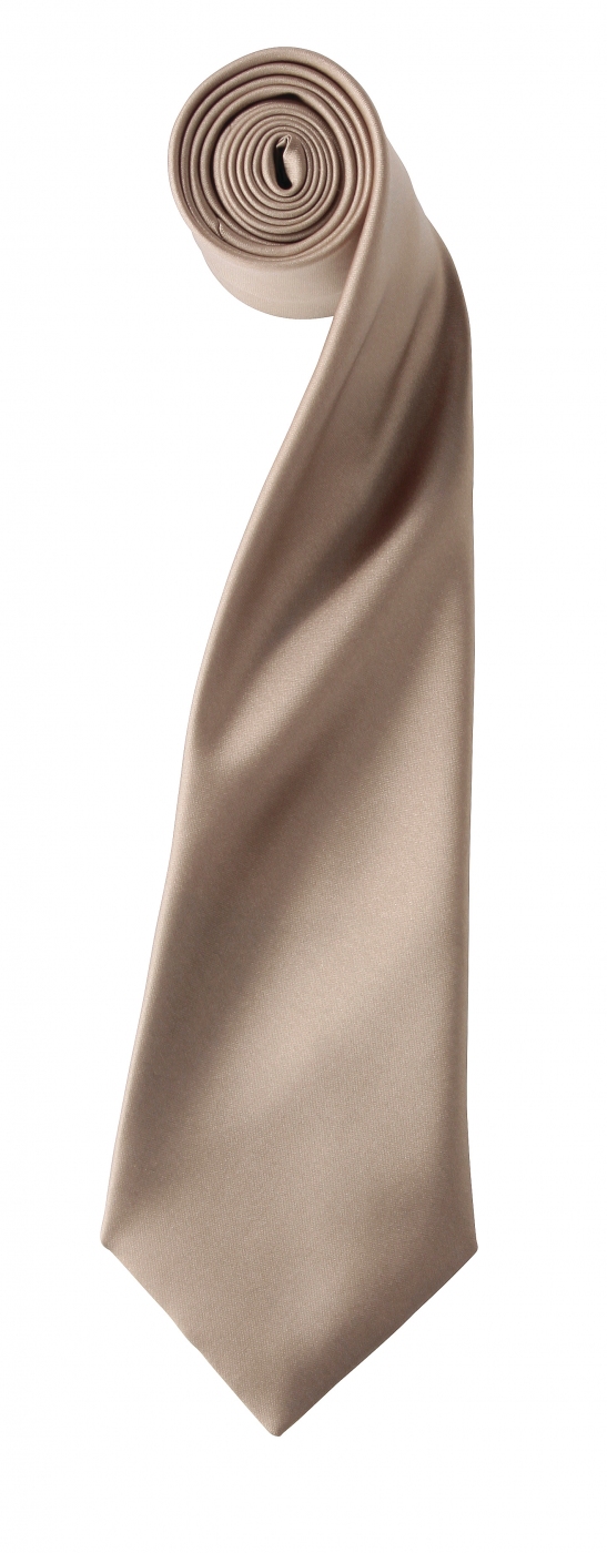 Uniforme Receptioneri - Cravata uni din satin lucios pentru receptioner hotel
