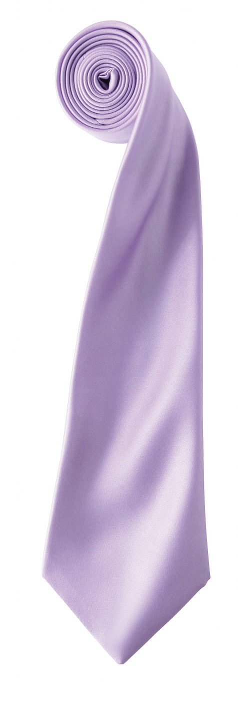Uniforme Receptioneri - Cravata uni din satin lucios pentru receptioner hotel