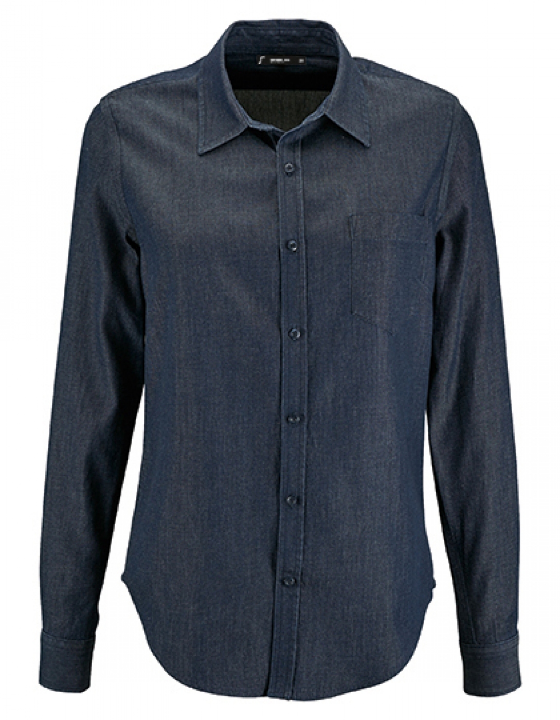 Uniforme Ospatari - Camasa ospatar, maneca lunga si buzunar la piept | Denim