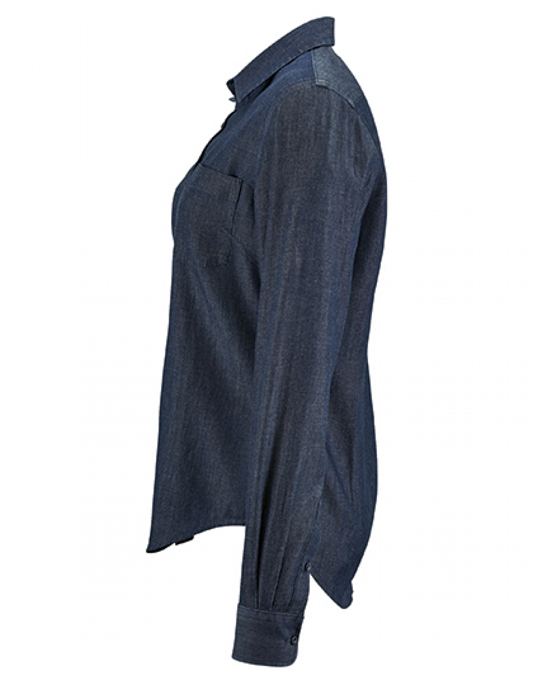 Uniforme Ospatari - Camasa ospatar, maneca lunga si buzunar la piept | Denim