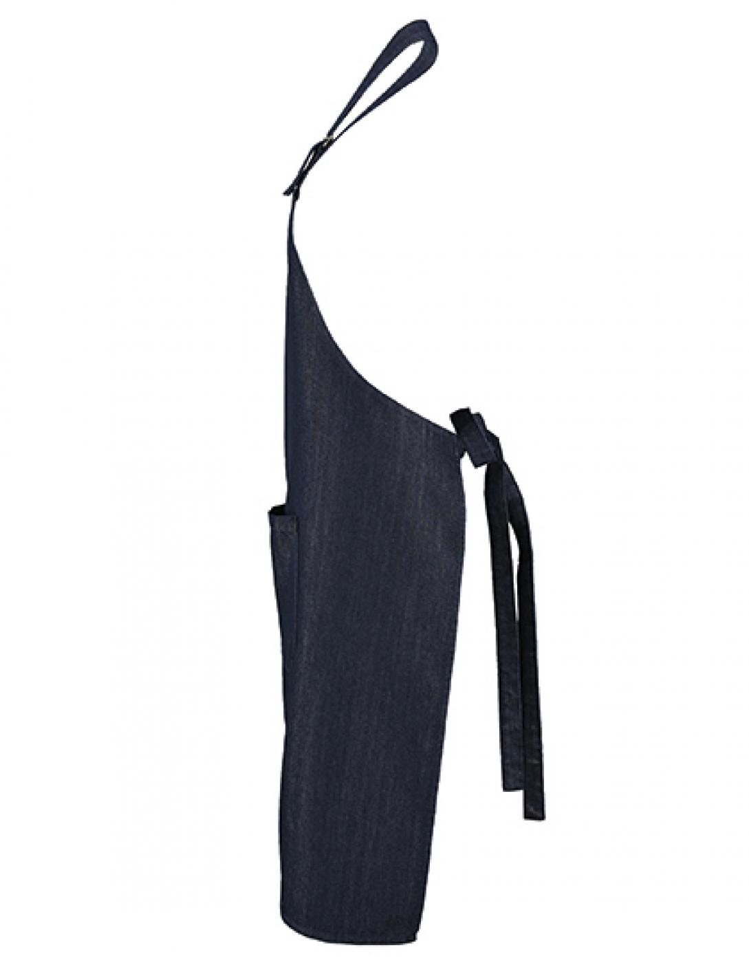 Uniforme Ospatari - Sort ospatar cu pieptar si buzunar central | Denim