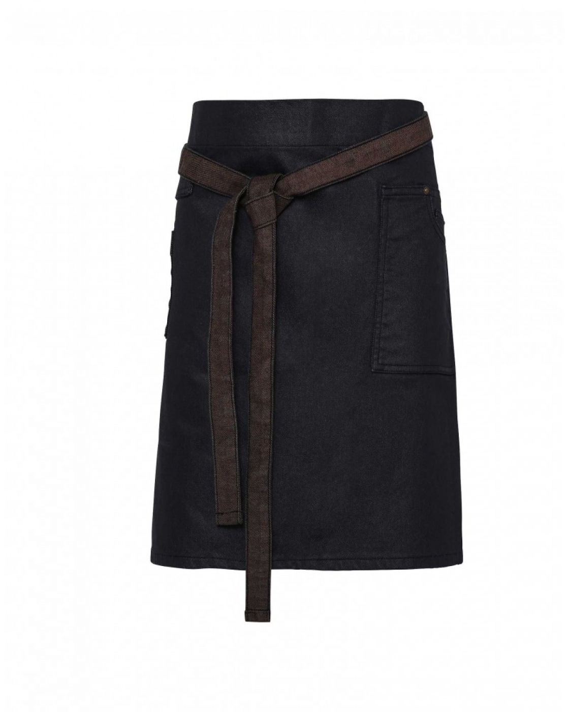 Uniforme Ospatari - Sort scurt din jeans cerat impermeabil, unisex