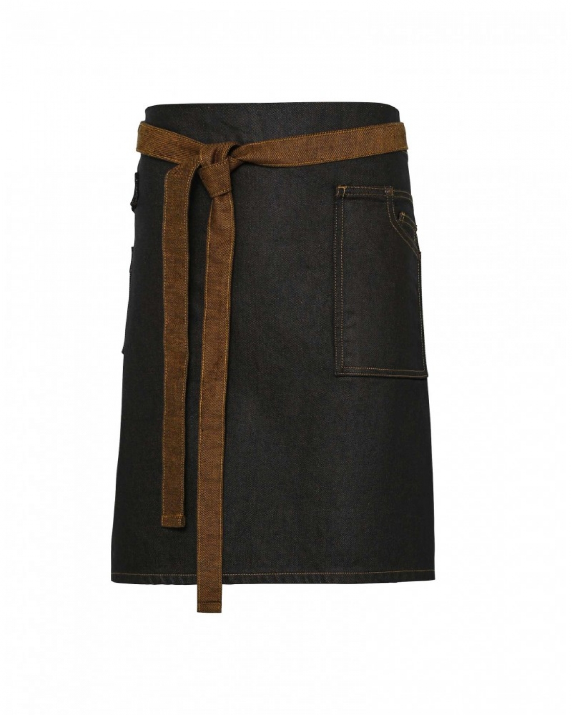 Uniforme Ospatari - Sort scurt din jeans cerat impermeabil, unisex