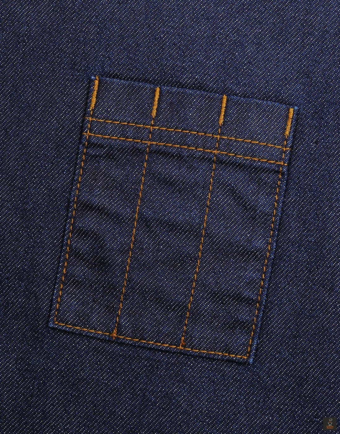 Uniforme Ospatari - Sort scurt din jeans cerat impermeabil, unisex