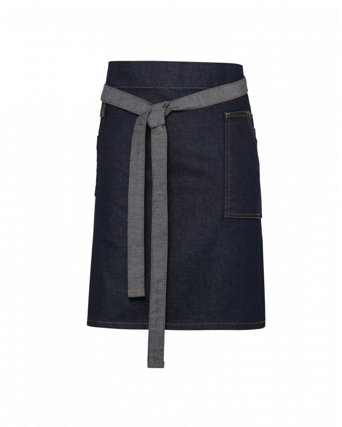 Uniforme Ospatari - Sort scurt din jeans cerat impermeabil, unisex
