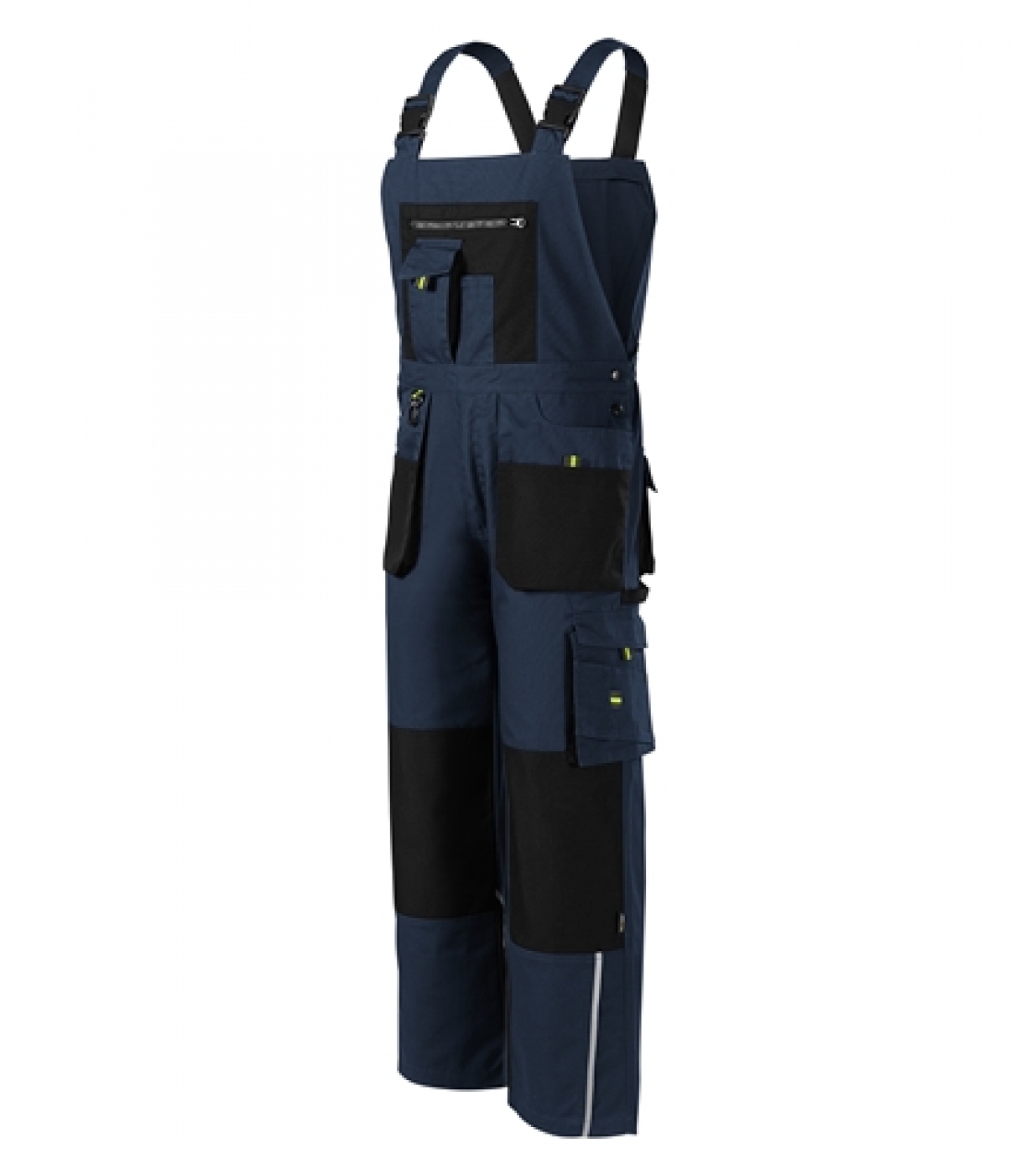 Uniforme Protectie - Salopeta de lucru reflectorizanta cu buzunare multifunctionale
