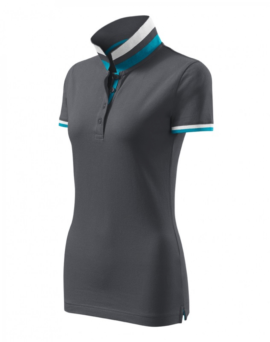 Uniforme Ospatari - Tricou ospatar, terasa, plaja sau piscina, model polo Collar Up, dama