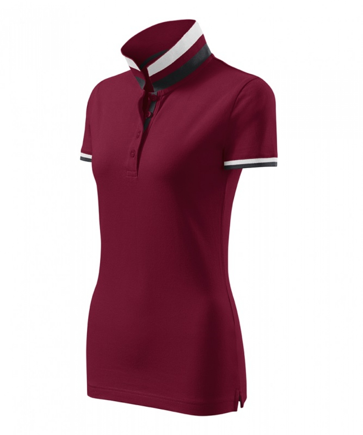 Uniforme Ospatari - Tricou ospatar, terasa, plaja sau piscina, model polo Collar Up, dama