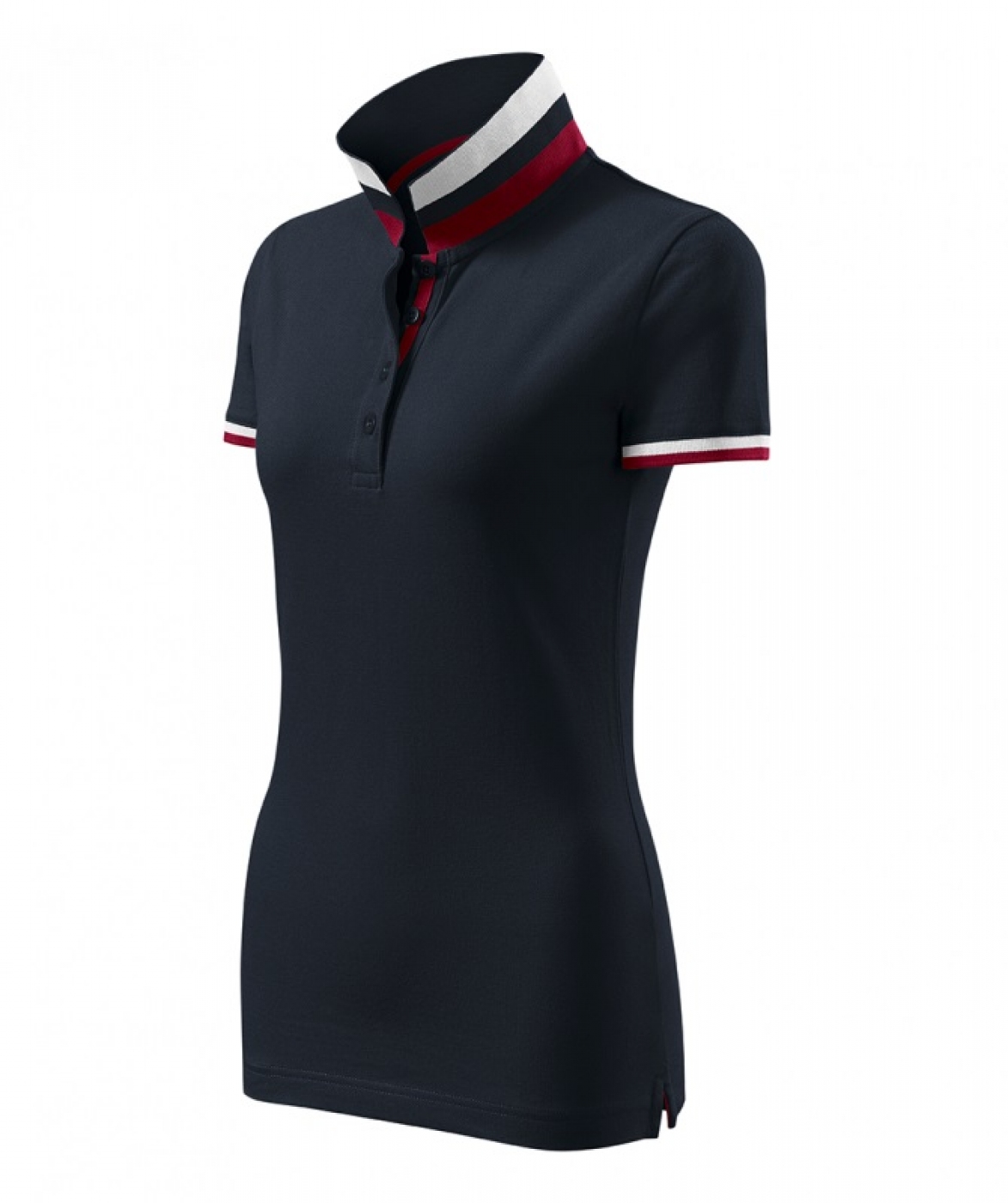 Uniforme Ospatari - Tricou ospatar, terasa, plaja sau piscina, model polo Collar Up, dama