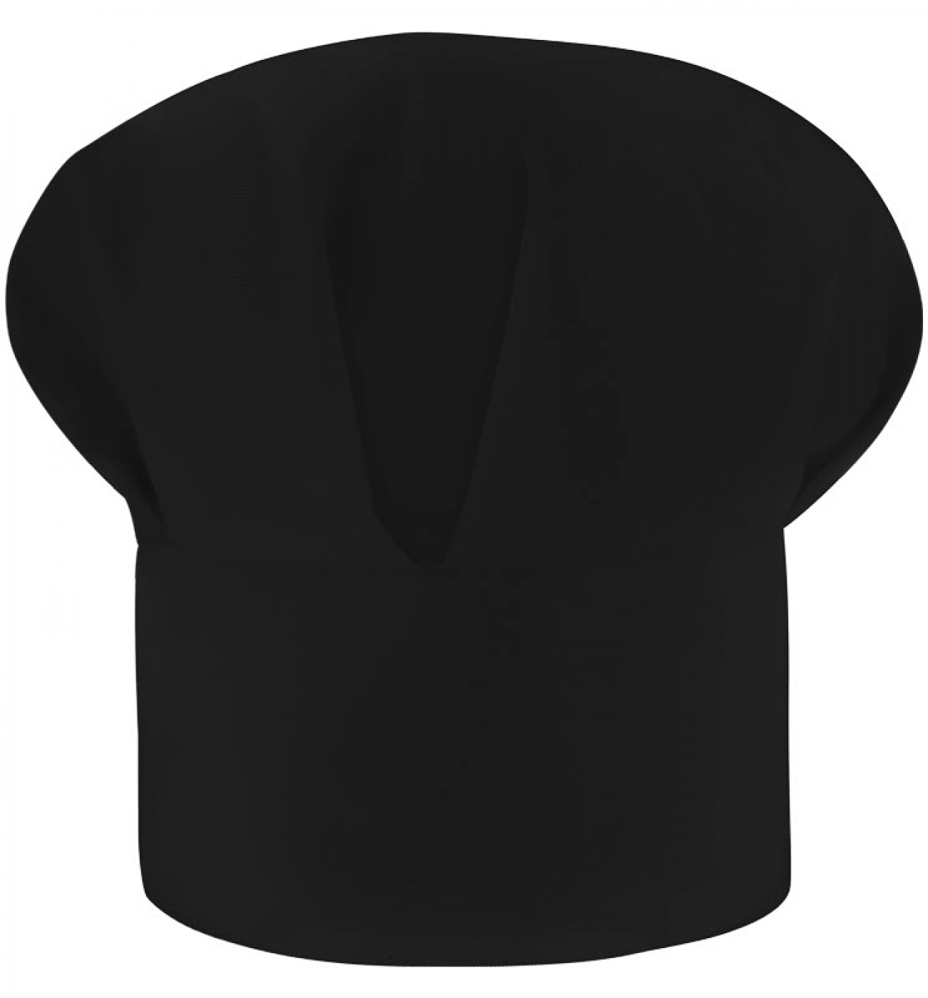 UniformeBucatari.ro - Boneta bucatar, model inalt cu falduri si velcro, unisex