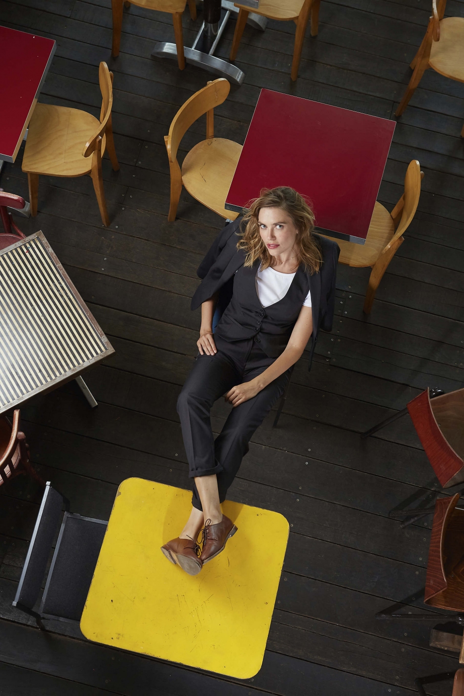 Uniforme Receptie - Pantalon receptioner hotel, model clasic elegant, de dama