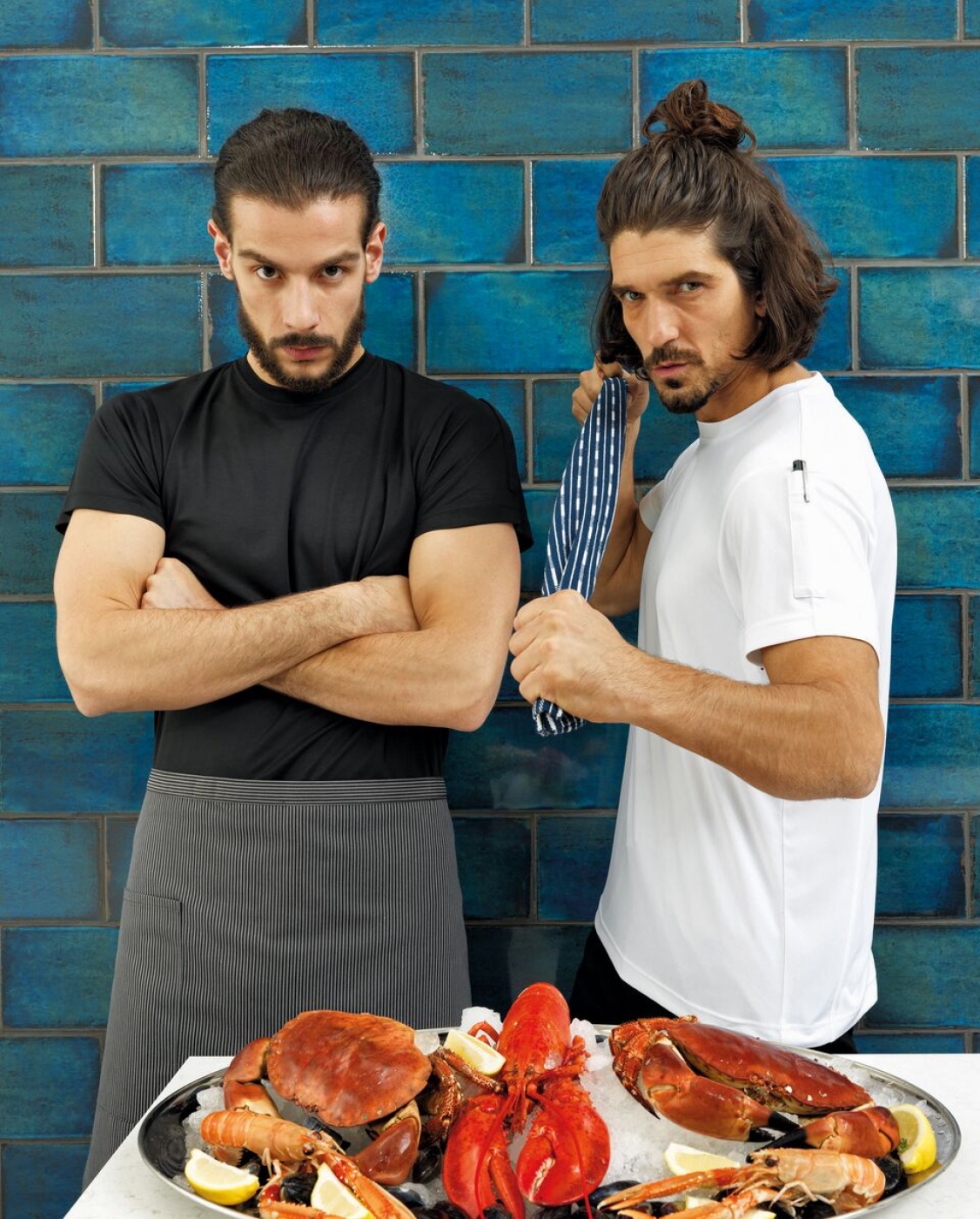 UniformeBucatari.ro - Tricou chef bucatar, material racoros, model casual, de barbat